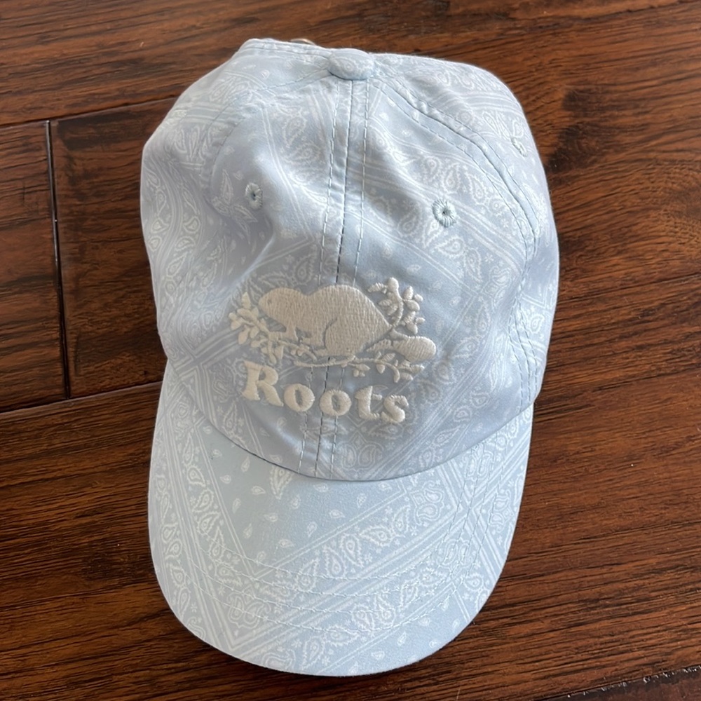ROOTS kids paisley ball cap sz LG/ XL